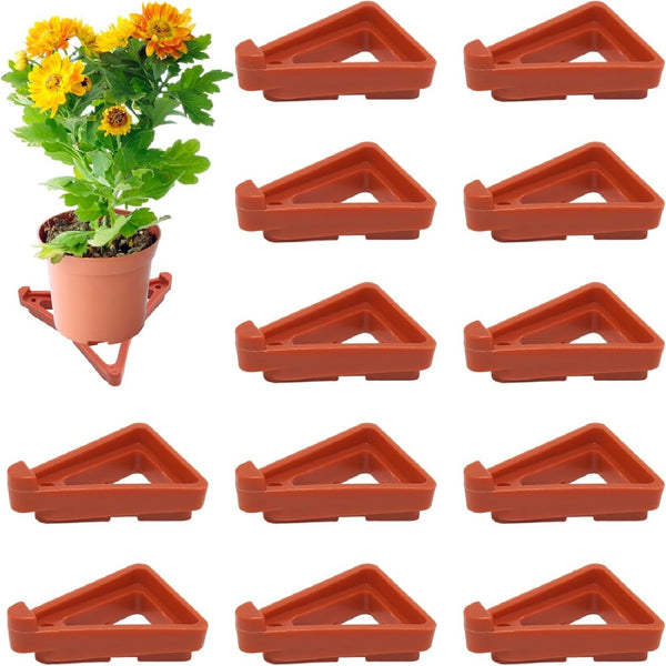 Flower Pot Risers Toes Invisible Plant Pot Feet for IN/Outdoor Planters