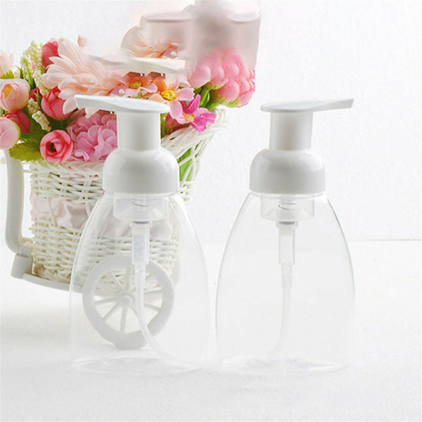 3Pcs 250ml Hand Empty Bottle Refillable plastic Soap Foam Dispenser Pump kitchen