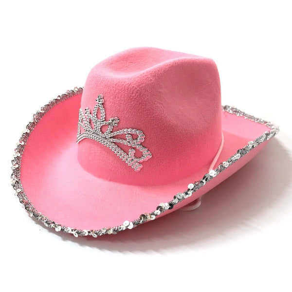 Blonde Barbie cowgirl wig – kids costume