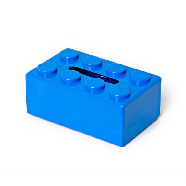 Building Block Tissue Box Cover | Creative Tissue Dispenser Storage Holder for Home Car Desk