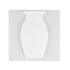 8PCS Silicone Wall Vase Stickers Reusable Flower Holder Window Wall Decor