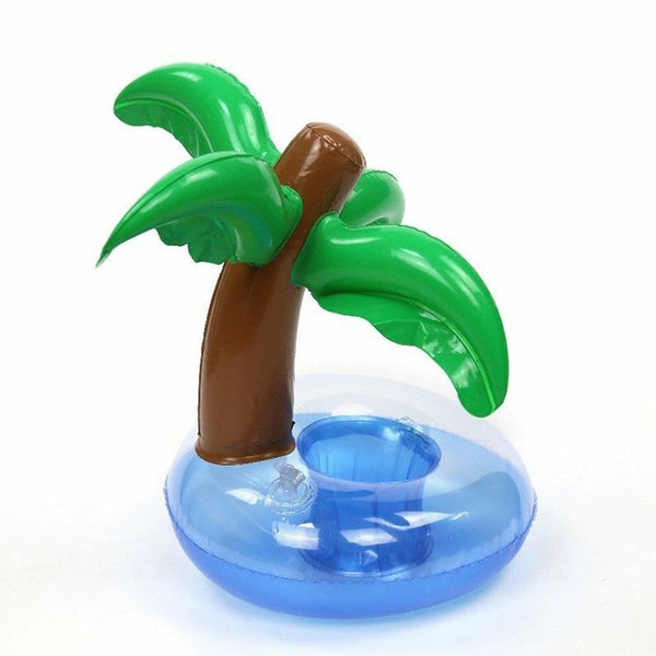 Inflatable Floating Drink Cup Can Beer Holder Luau Beach Party AU