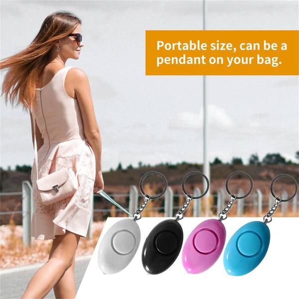 120dB Personal Alarm Safety Keychain Panic Security Emergency Torch Alert  AUS