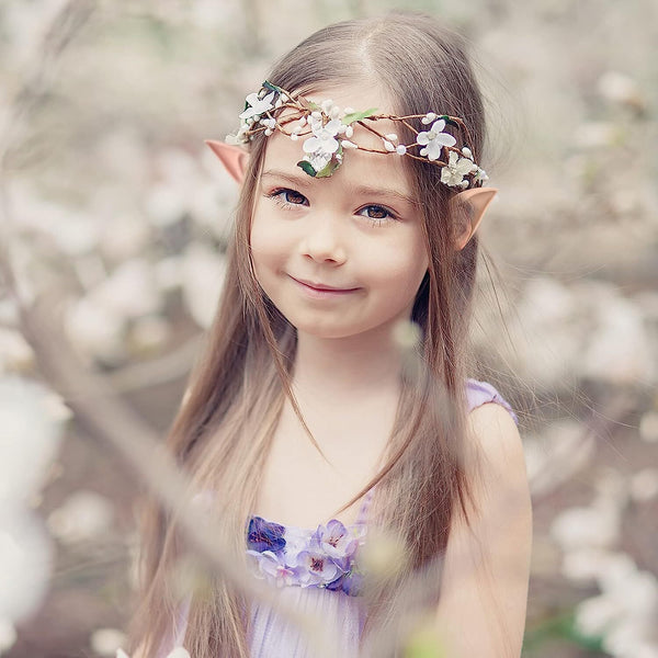 AU Halloween Kids Gift Fairy Pixie Elf Ears for Christmas Costume Cosplay Party