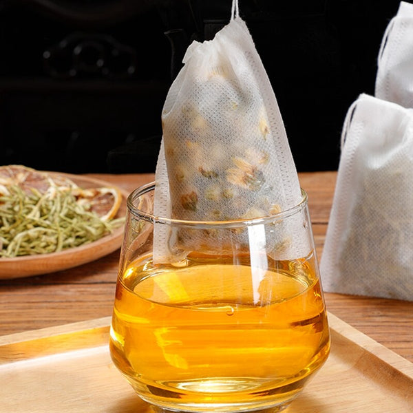 500X Empty Teabags String Heat Seal Filter Paper Herb Loose Tea Bags 3 Sizes AU