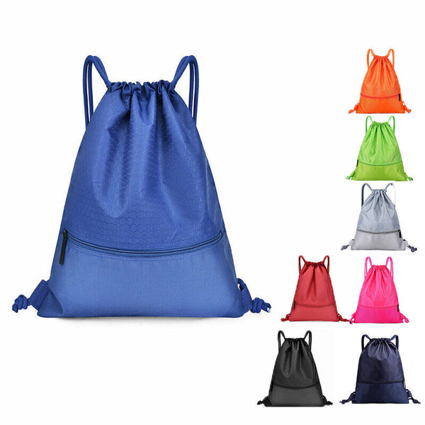 High Capacity Gym Sport Backpack Drawstring Bag Cinch Sack School sports bag AU