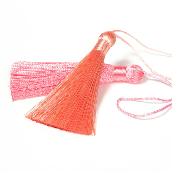 30pcs Macaron Color Fringe Tassel Sew Decor Hang Craft DIY Trim Pendant Bookmark