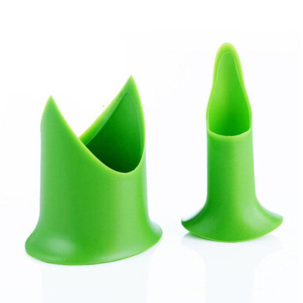 2Pcs Tomato Fruit Pepper Cutter Corer Slicer Kitchen Tools Vegetable Creative