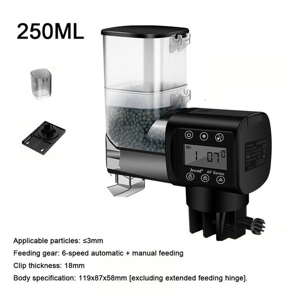 500ML Automatic Fish Feeder Aquarium Tank Auto Food Dispenser Adjustable Timer
