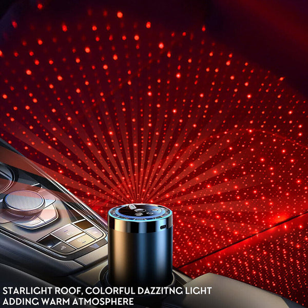 Smart Car Perfume Air Freshener Diffuser Aroma Scent Diffuser with Ambient Light