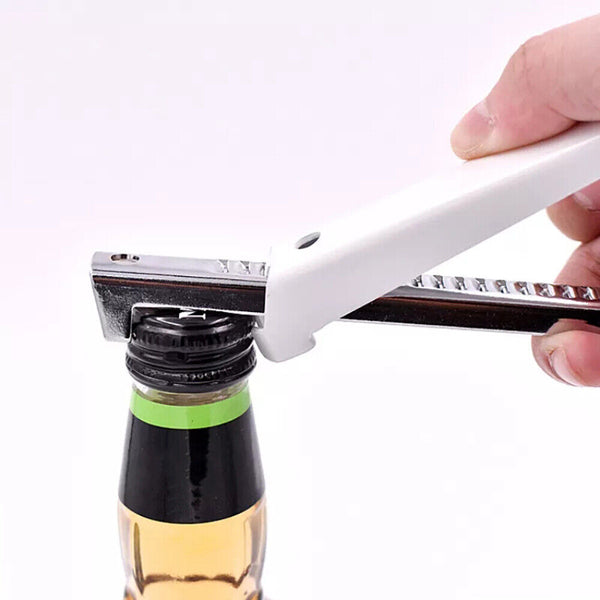 Adjustable Stainless Steel Gripper Jar Lid Can Beer Manual Tin Bottle Opener AU