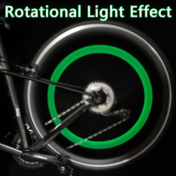 Bike Bicycle Wheel LED Cycling Spoke Wire Tire Tyre 3 Modes Flash Light Lamp