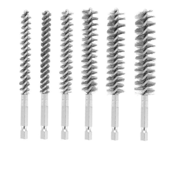 Stainless Steel Wire Brush Bore Cleaning Brush 1/4