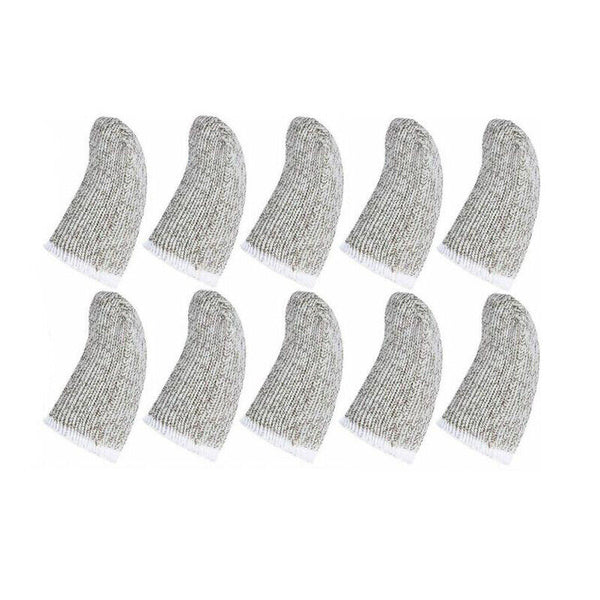 10 Pcs Mobile Finger Sleeve Touch Screen Game Controller Sweatproof Gloves AU