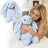 Blue Bunny Plush Toy Soft Stuffed Rabbit Doll Gift with Dust Bag
