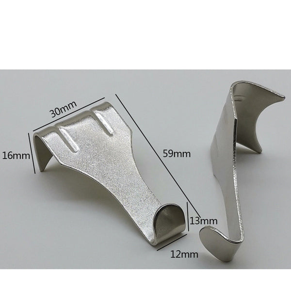 20x Picture Rail Hooks Moulding Rail Hook Photo Frame Heavy Duty Metal Hangers