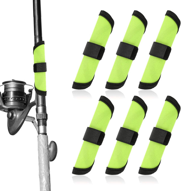12PCS Fishing Lure Covers Bait Wraps Hook Protectors Rod Armour Storage Covers