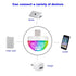 2PCS USB Mini LED RGB Disco Stage Light Party Club DJ KTV Magic Phone Ball Lamp
