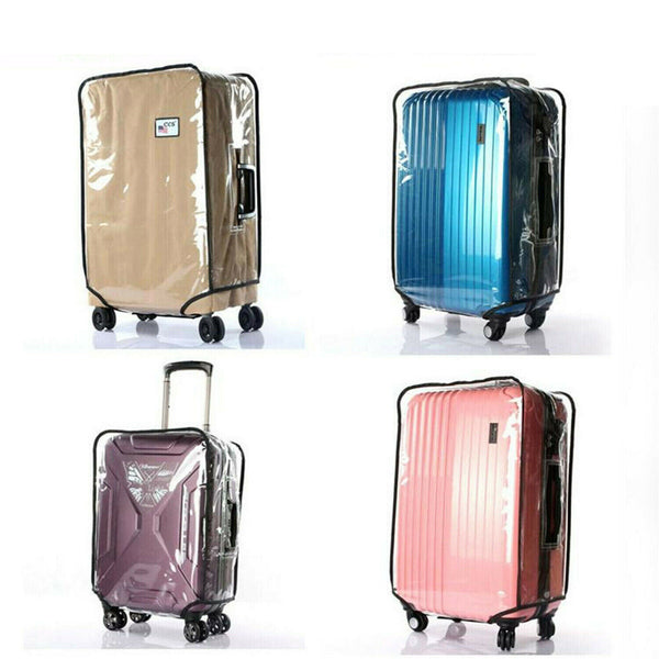 Transparent Waterproof PVC Travel Luggage Protector Suitcase Cover 20