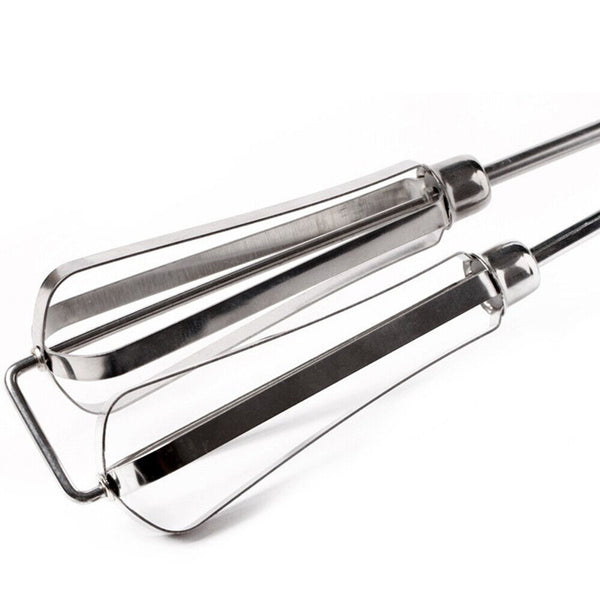 Cooking Tool  Stainless Steel  Hand Egg Whish  Rotary  New Mixer  Egg Beater