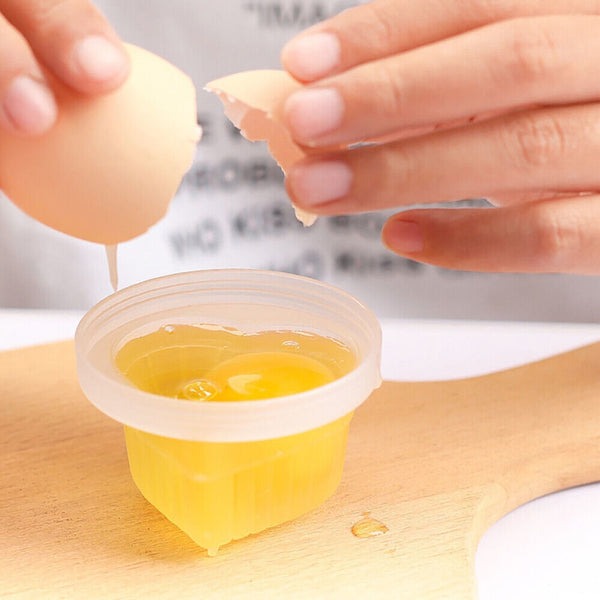 4x Kitchen Tool Boil Egg Cup Egglettes Hard Cooker Poached Cup Mould Egg Poacher