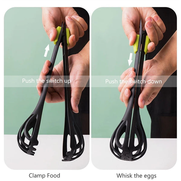 Multifunctional Silicone Manual Egg Beater Mixer Mini Kitchen Egg Whisk Tool AU