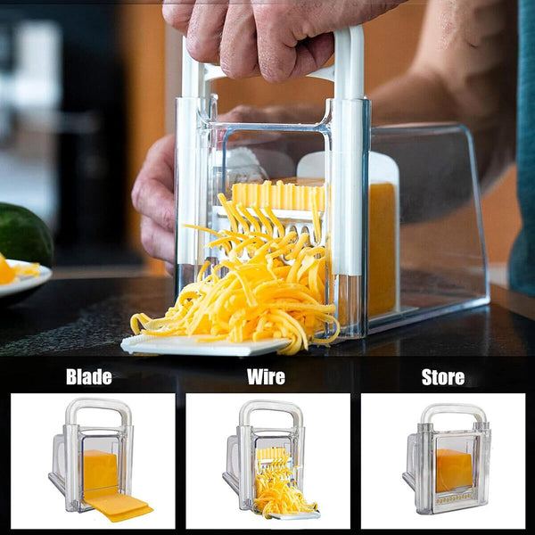 4-in-1 Cheese and Butter Slicer Set | Multi-Function Kitchen Cutting Tool for Home