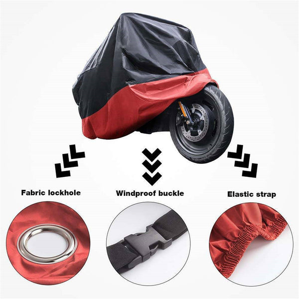 Waterproof Motorcycle Cover Outdoor Storage Rain UV Dust Protector Sun AU