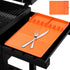 2pcs Silicone BBQ Grill Mat with Drip Pad | Heat Resistant Griddle Tool Holder Mat