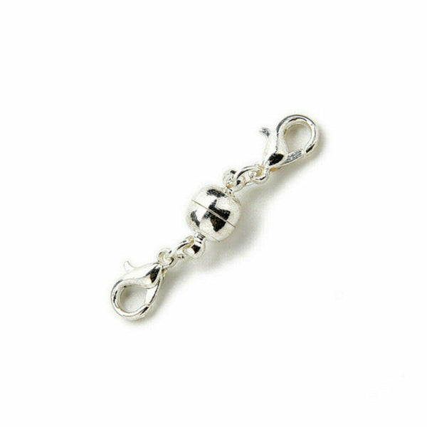 5/10Pcs Strong Magnetic Clasp Necklace Converter Extender lobster claws