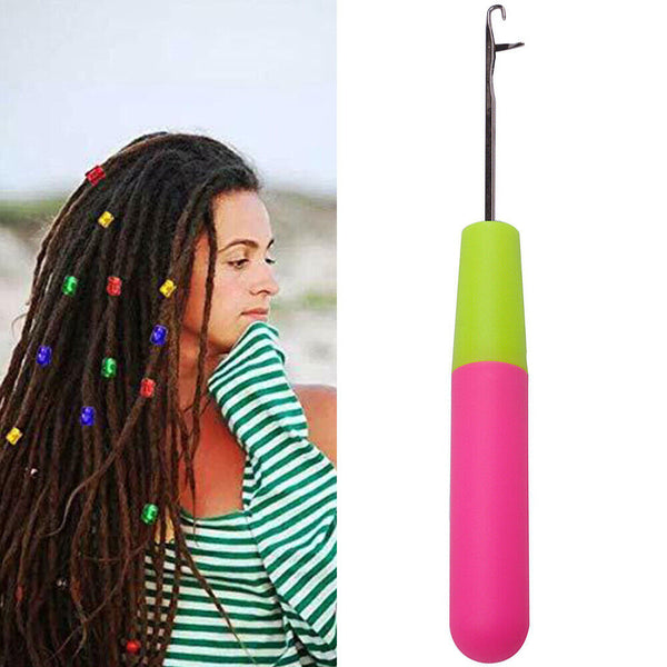 Weaving tool Hook Dreadlock Needle Hair Crafts DIY Crochet Braid Latch AU