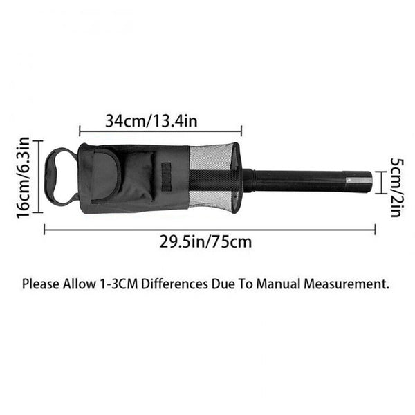 Golf Ball Shag Tube Picker Bag | Portable Practice Golf Ball Collector Holder