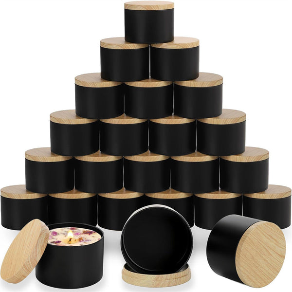 4OZ Candle Making Tins Candle Jars Metal For Wax Soy Making Container