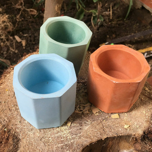 Mold Ceramic Garden Plant Clay Craft Mould planter Silicone Garden Flower Pot