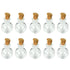 100PCS Mini Glass Wish Bottles with Cork DIY Craft Vials Party Wedding Favours