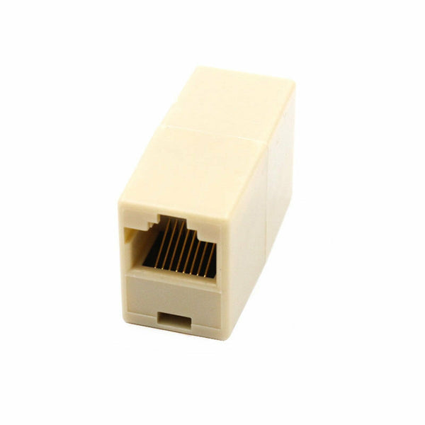 15X RJ45 Coupler Cat5e Cat6 Ethernet Cable Extender Joiner LAN Connector Adapter