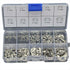 400PCS Stainless Steel E Clips C Circlip Kit Retaining Ring Assorted 1.5 - 10mm