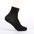 Polyester Cotton Socks Black Dress Business Office Dress Socks Smooth