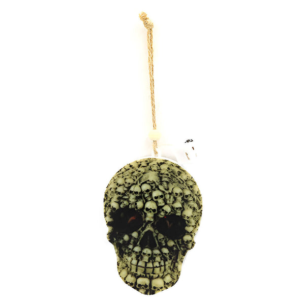 Hanging Halloween light decoration close up