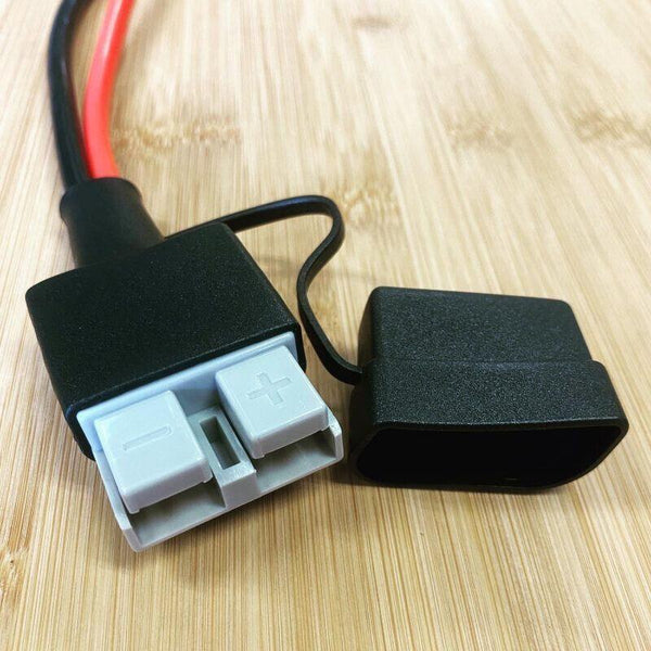 4PCS Waterproof 50A Anderson Plug Dust Cable Sheath Cover Black With Cap New AU