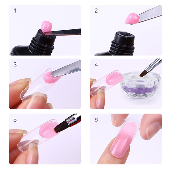 UV Poly GEL Fast Builder Beauty Nail Extension GEL Nail Art Gel Polish Nail Gel