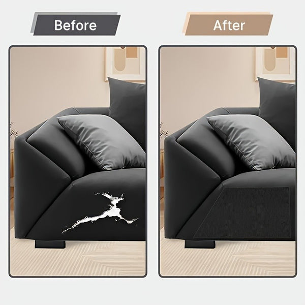 60x300cm Self Adhesive Faux Leather Repair Patch | Waterproof PU Leather Fabric for Sofa Car Seat Bag Repair