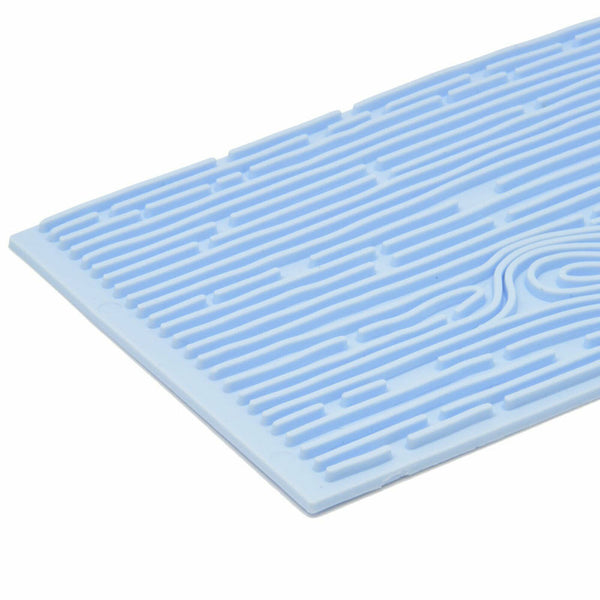 2pcs Cake Decoration Border Fondant Wall Brick Wood Grain Mold Mould Embosser AU