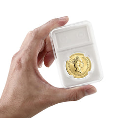 20PCS Coin Slab Holder Display Case – 21MM Coin Collection Storage