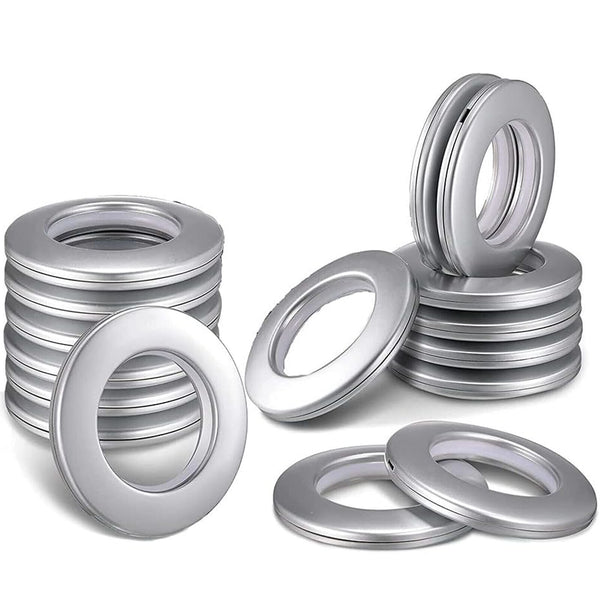 50pcs 42mm Curtain Eyelet Rings | Roman Blind Curtain Grommets & Window Curtain Rings