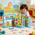 Colour Stack Puzzle Game Educational Stacking Challenge Family Board Game Kids Adults