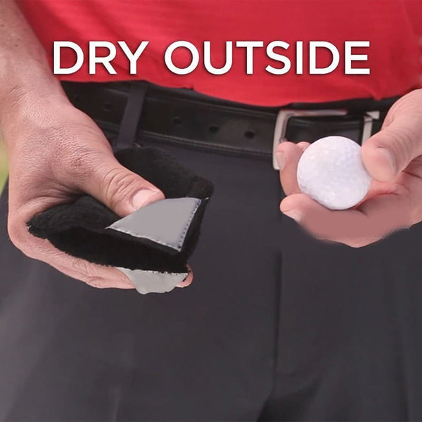 Pouch Golf Towel Pocket Microfiber Golf Bag Durable Golf Ball Towel  Women