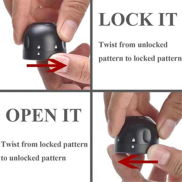 4x Silicone Sealed Champagne Stopper Red Wine Bottle Preserver Vacuum Plug Tools