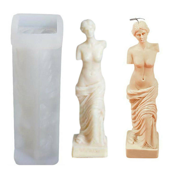 Silicone Body Candle Mold 3D Art DIY Making Human Torso Soap Wax Resin Mould AUS