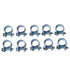Mini Hose Clips Nut & Bolt Fuel-Line Clamps Petrol Pipe Diesel Air Small Clamp